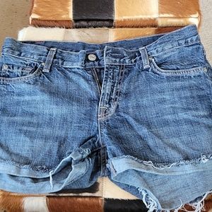 Jean shorts